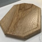 Geometric Oak Cutting Board