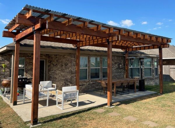 Custom Cedar Pergola